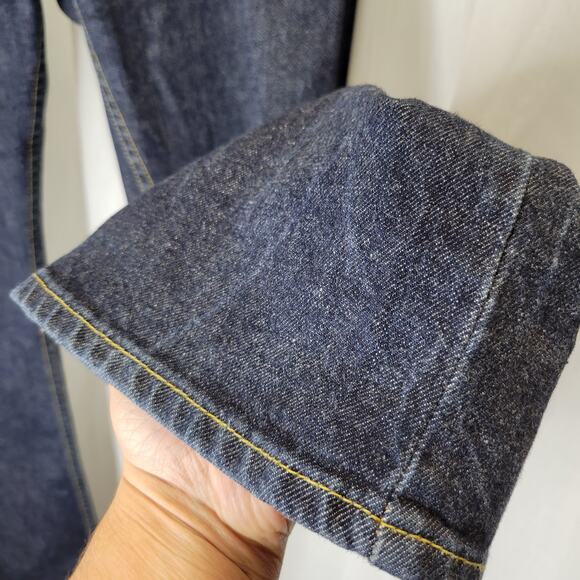 GAP Vintage Y2K Dark Wash Boot Cut Jeans, 10R - Picture 3 of 9